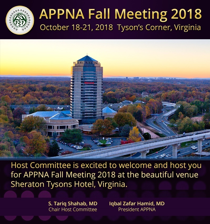 2018 APPNA Fall Meeting APPNA