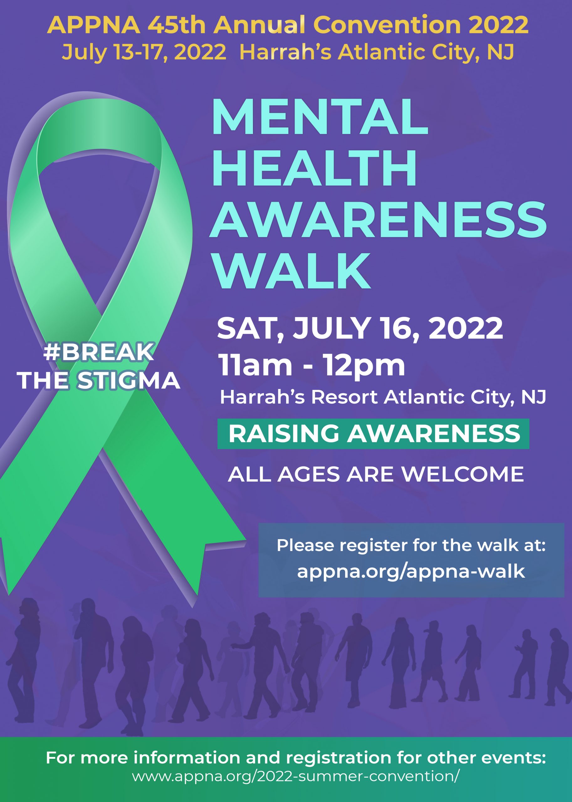APPNA Mental Health Awareness Walk Registration APPNA